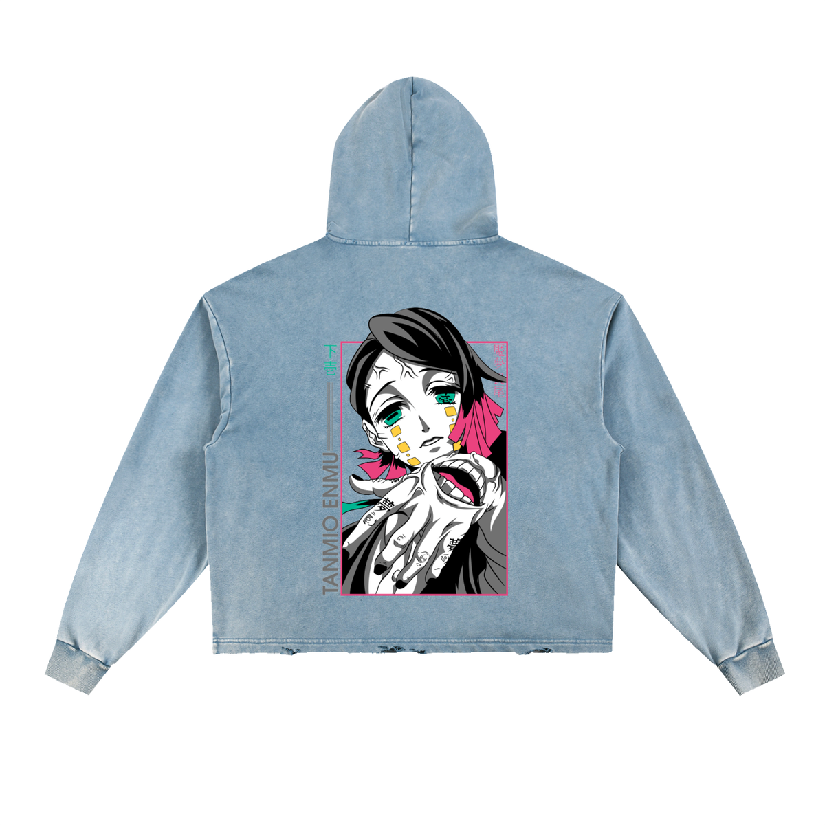 Vintage Washed Hoodie - Enmu