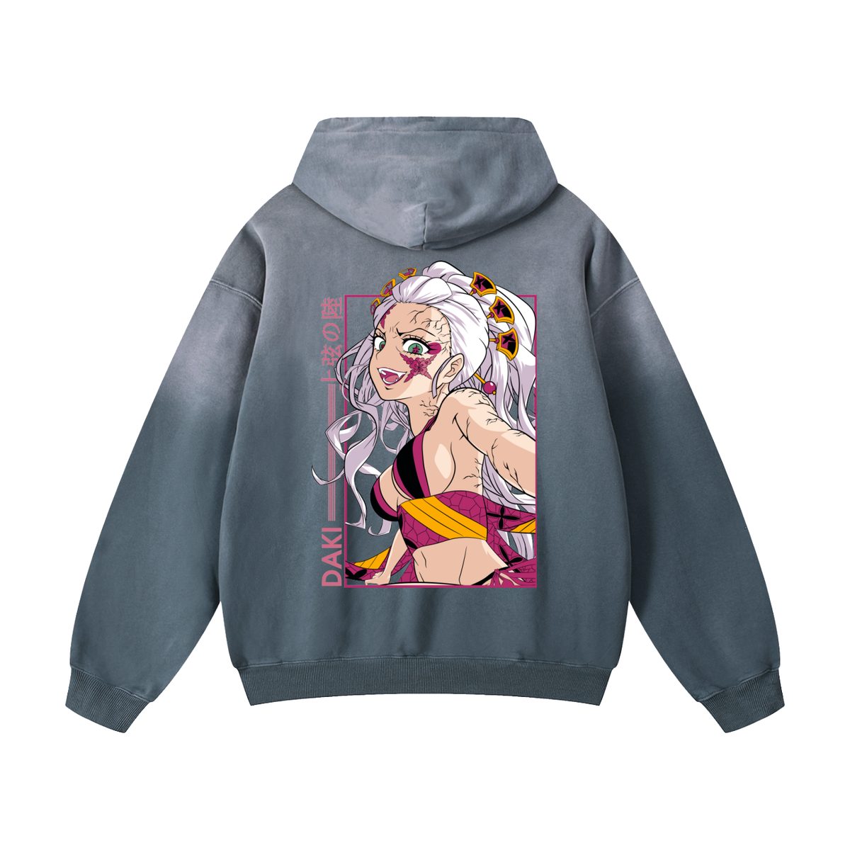 Sunfade Oversized Hoodie - Daki