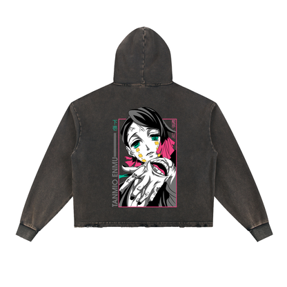 Vintage Washed Hoodie - Enmu
