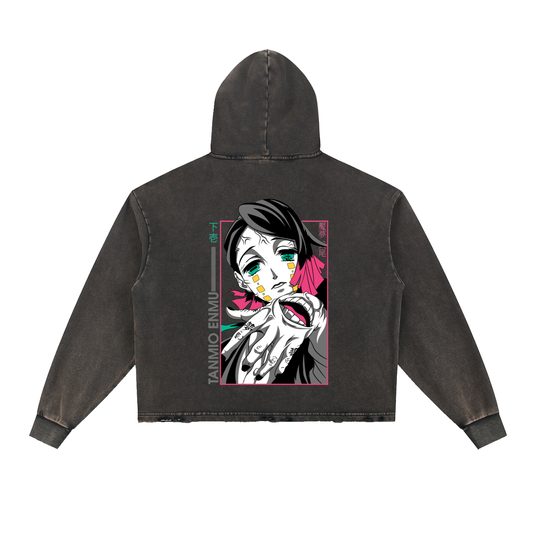 Vintage Washed Hoodie - Enmu
