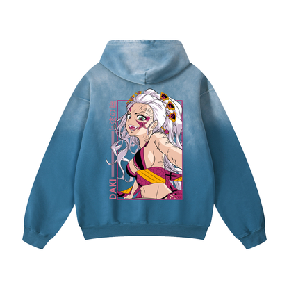 Sunfade Oversized Hoodie - Daki