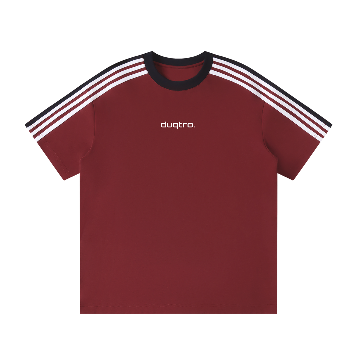 DUQTRO. STRIPED T-SHIRT