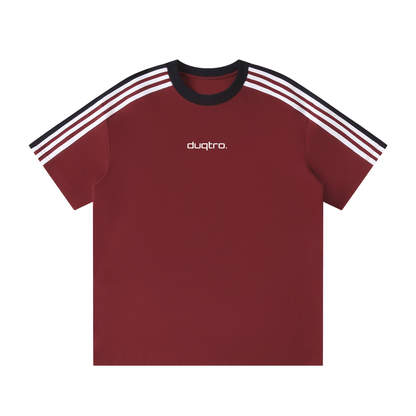 DUQTRO. STRIPED T-SHIRT