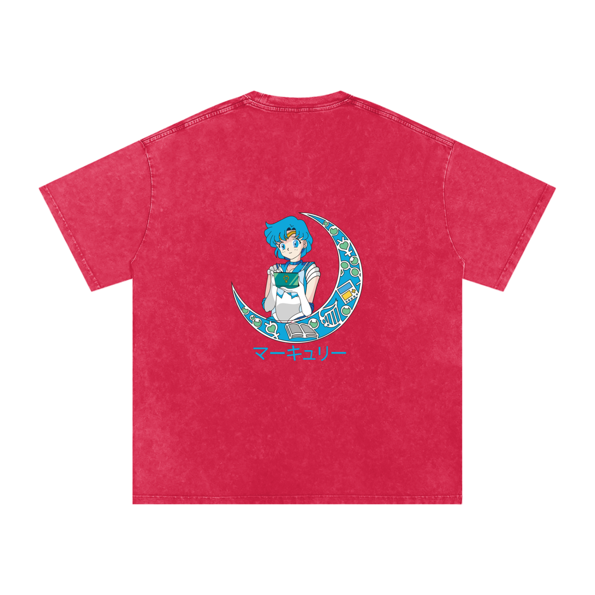 Snow Washed T-Shirt - Sailor Mercury