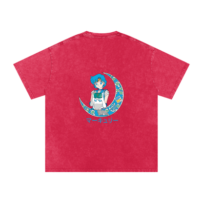 Snow Washed T-Shirt - Sailor Mercury