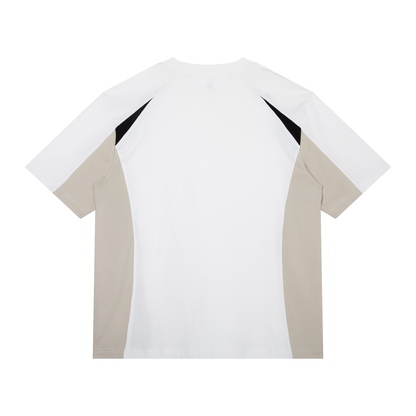 DUQTRO. BLOCK RAGLAN T-SHIRT