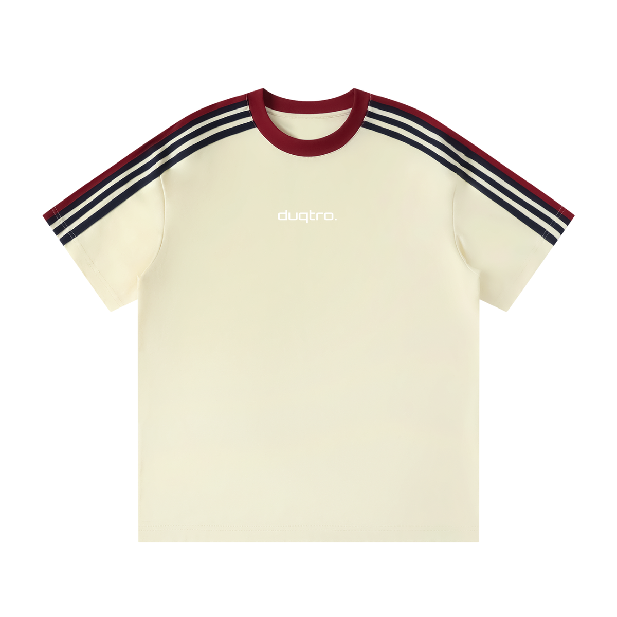DUQTRO. STRIPED T-SHIRT