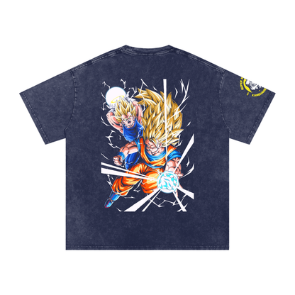 Oversized T-Shirt - Goku & Vegeta
