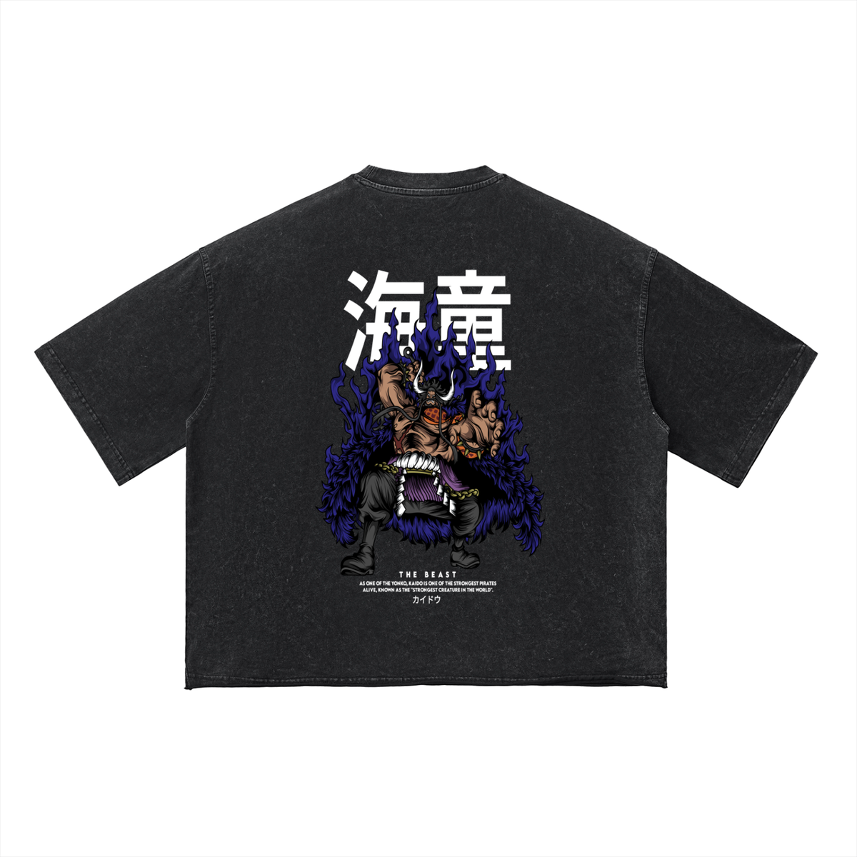 Vintage Wash Boxy T-Shirt - Kaido