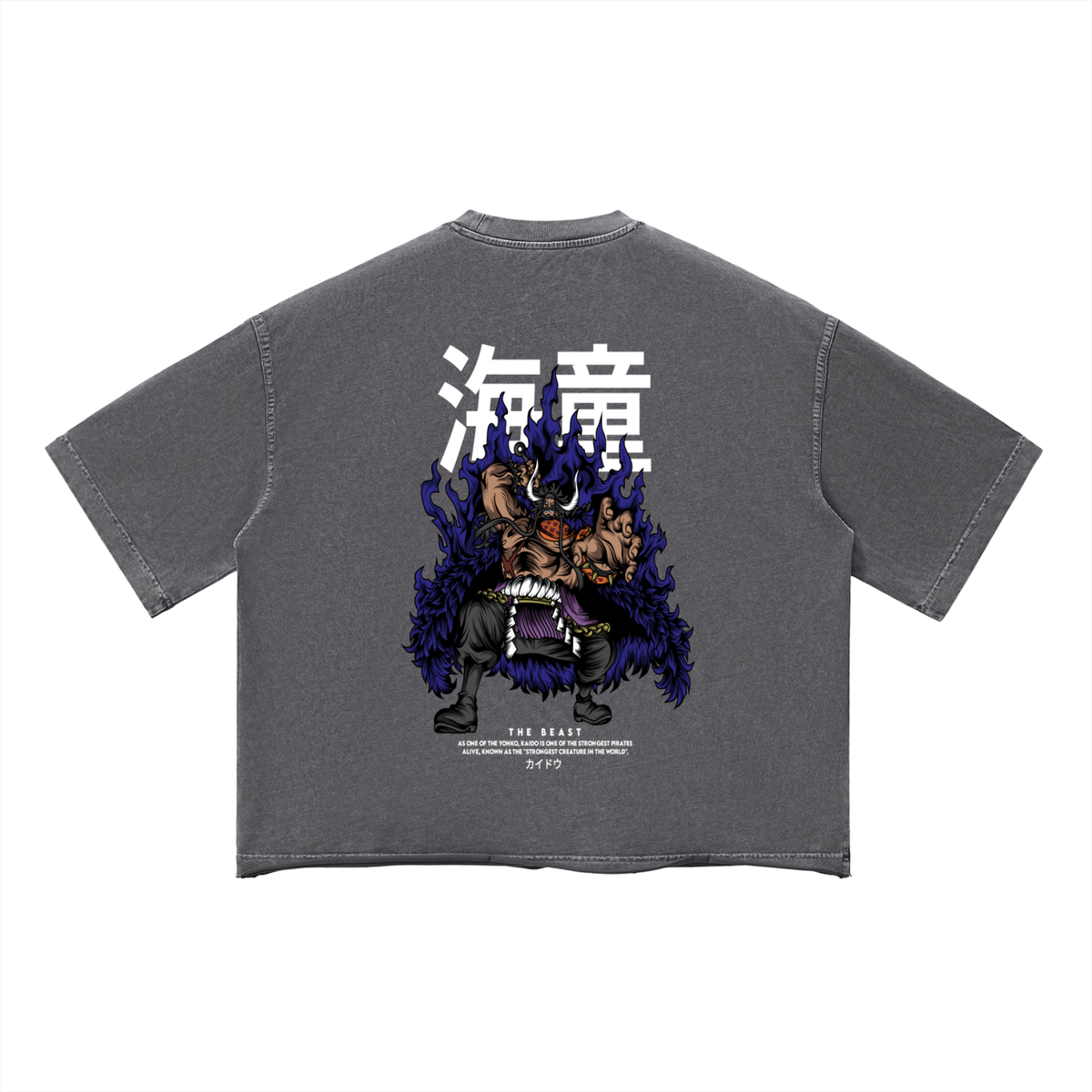 Vintage Wash Boxy T-Shirt - Kaido