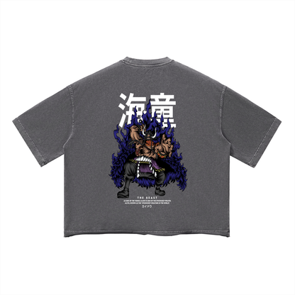 Vintage Wash Boxy T-Shirt - Kaido