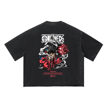 Vintage Boxy T-Shirt - Snakeman Luffy