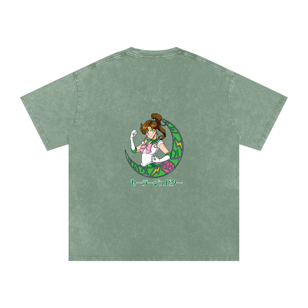 Snow Washed T-Shirt - Sailor Jupiter