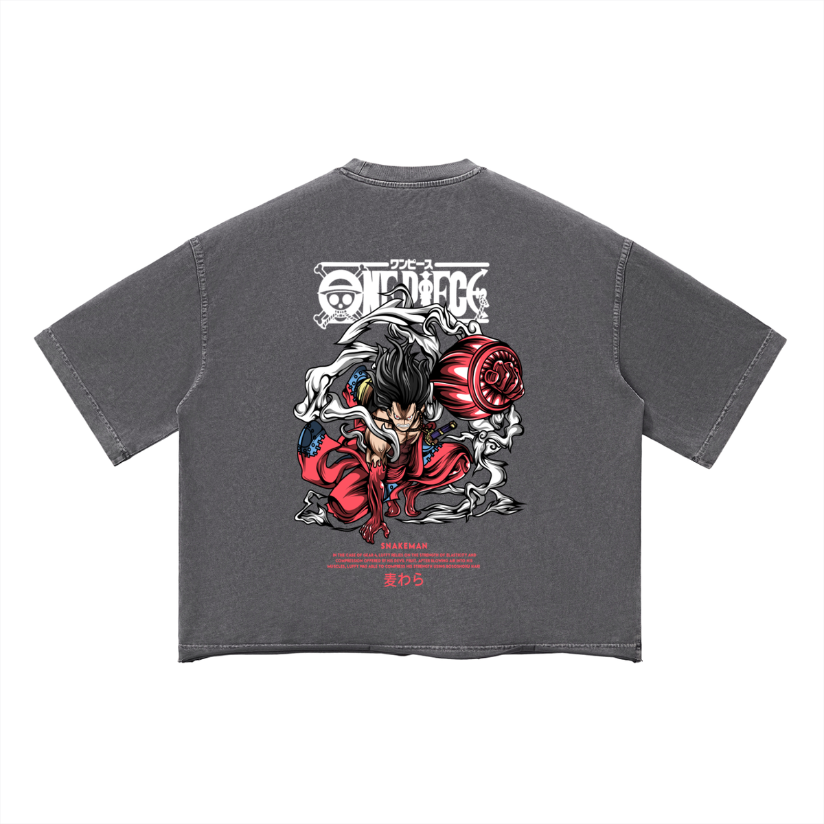 Vintage Boxy T-Shirt - Snakeman Luffy