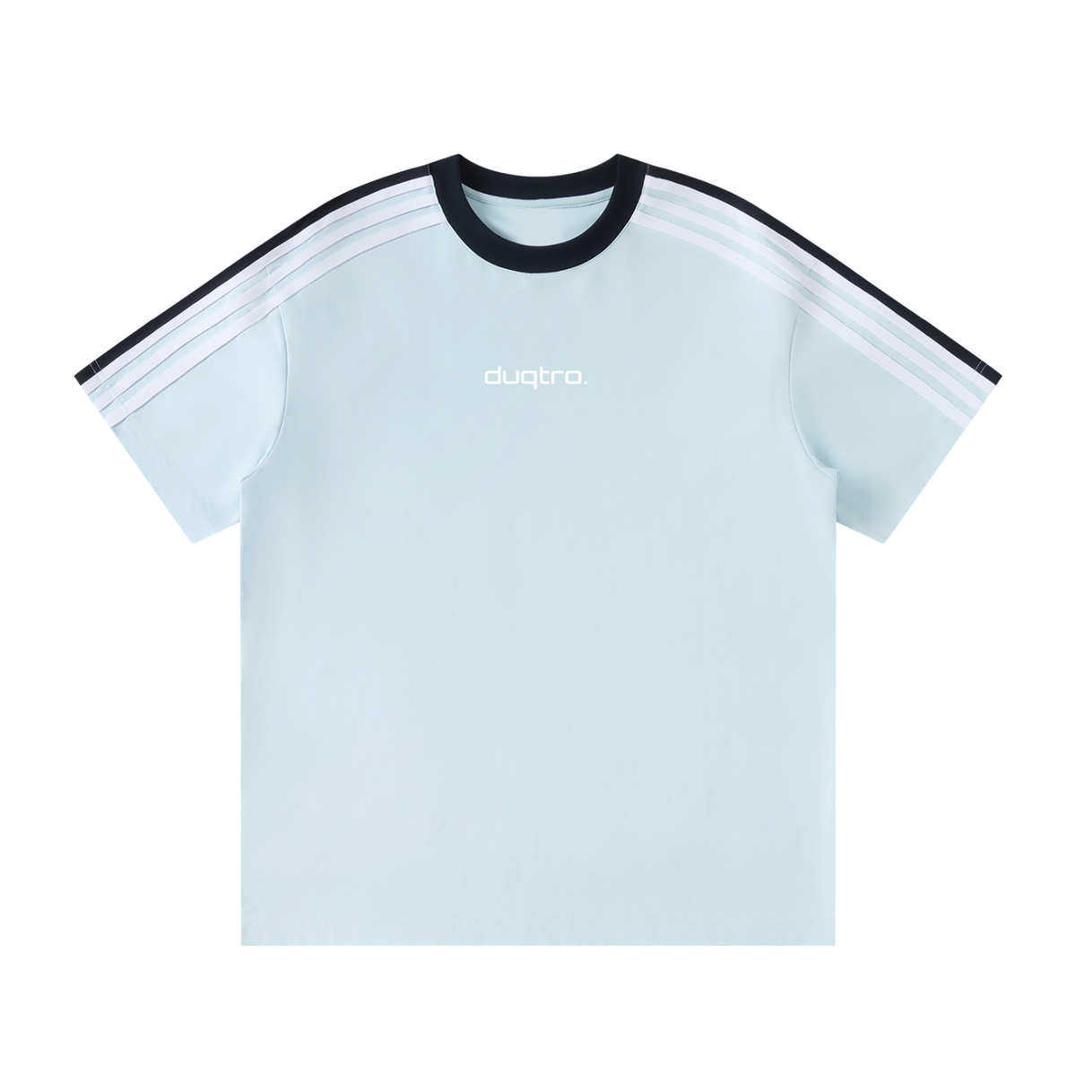 DUQTRO. STRIPED T-SHIRT