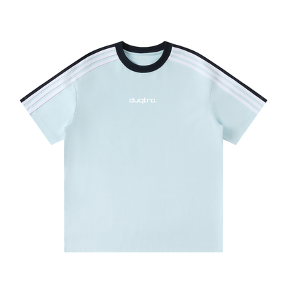 DUQTRO. STRIPED T-SHIRT