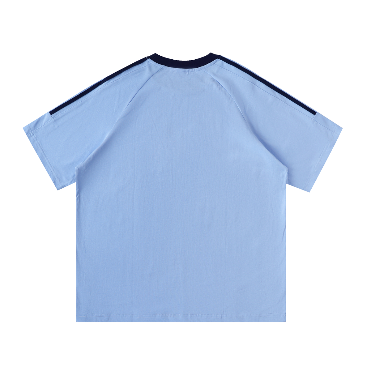 DUQTRO. TAPE CREWNECK T-SHIRT