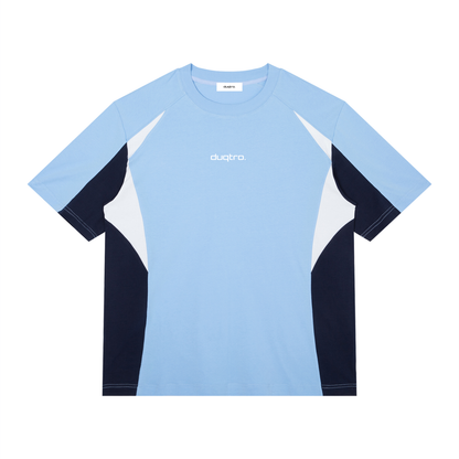 DUQTRO. BLOCK RAGLAN T-SHIRT