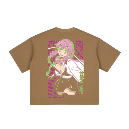 Vintage Washed Boxy T-Shirt - Mitsuri