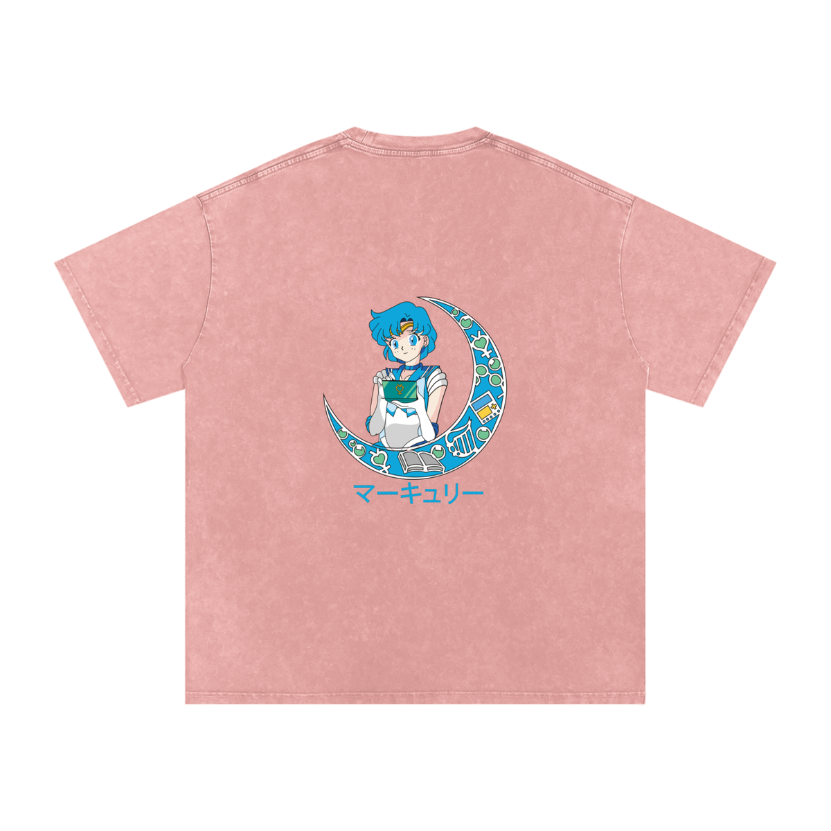 Snow Washed T-Shirt - Sailor Mercury