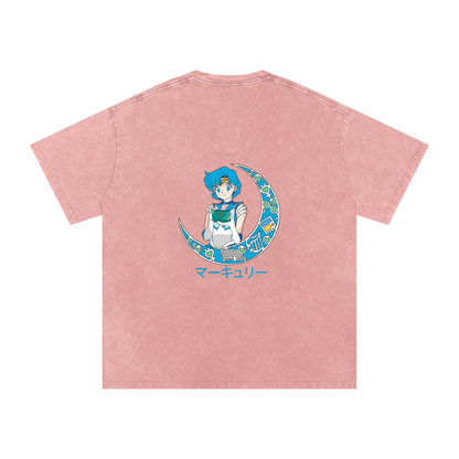 Snow Washed T-Shirt - Sailor Mercury