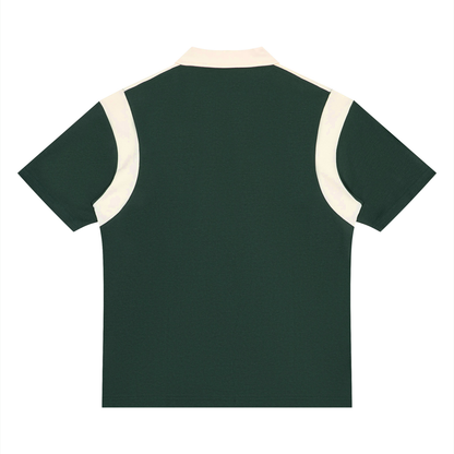DUQTRO. ZIP POLO SHIRT