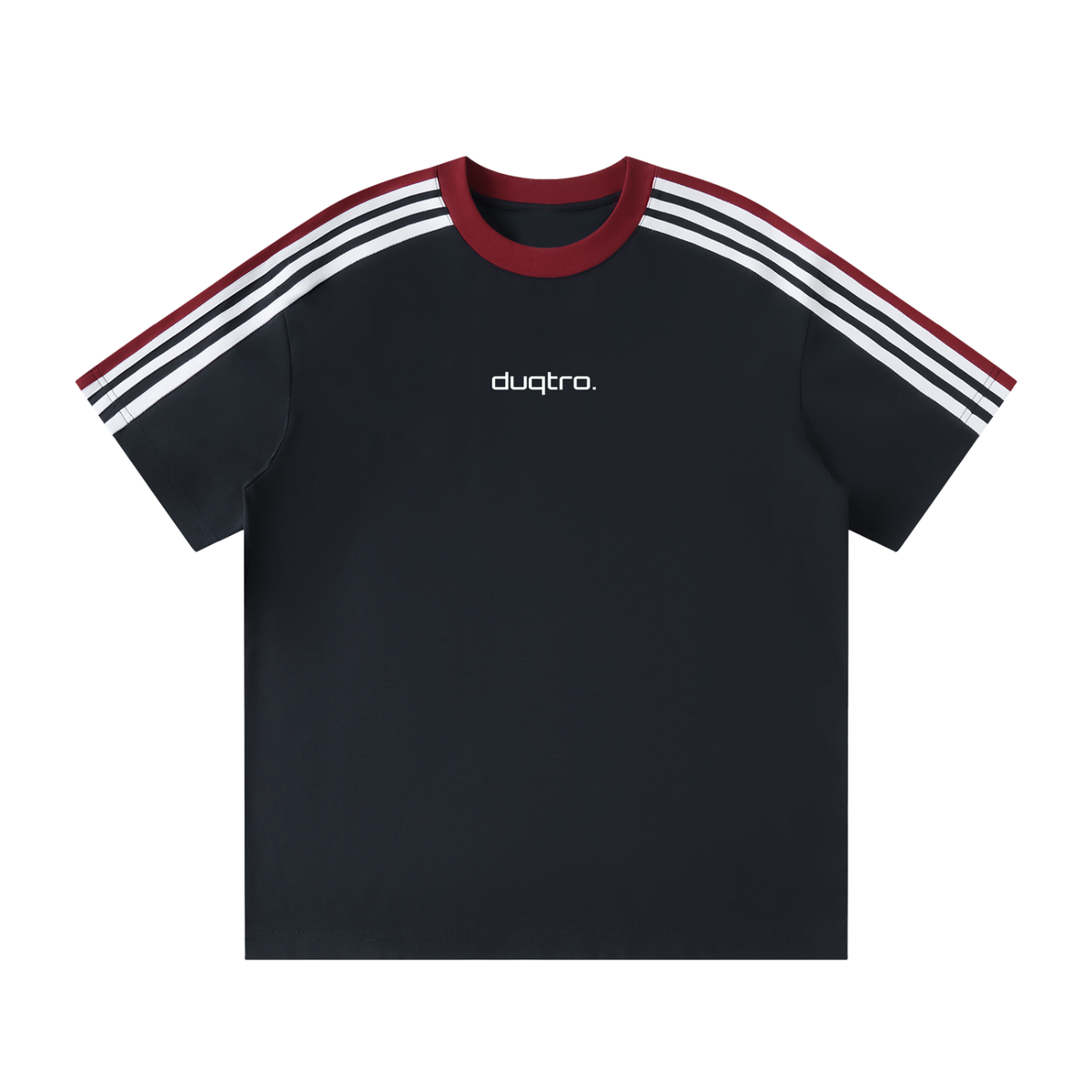 DUQTRO. STRIPED T-SHIRT