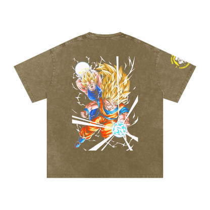 Oversized T-Shirt - Goku & Vegeta