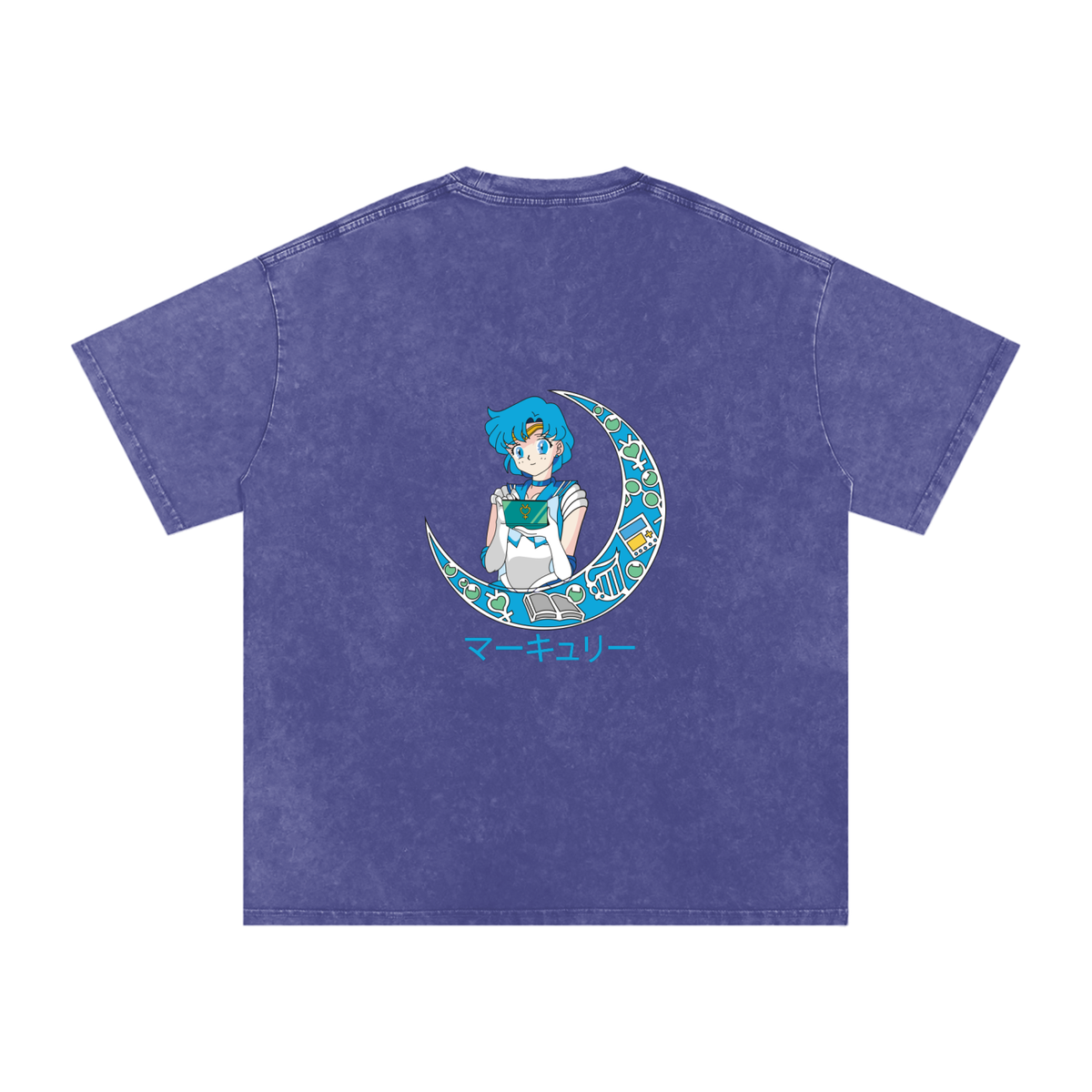 Snow Washed T-Shirt - Sailor Mercury