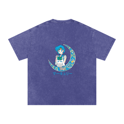 Snow Washed T-Shirt - Sailor Mercury