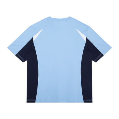 DUQTRO. BLOCK RAGLAN T-SHIRT