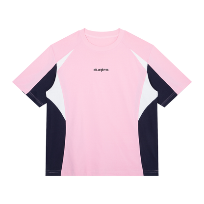 DUQTRO. BLOCK RAGLAN T-SHIRT