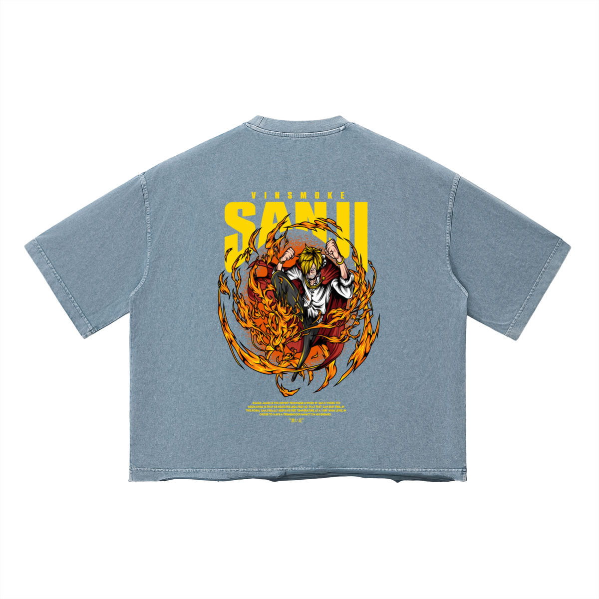 Vintage Boxy T-Shirt - Sanji