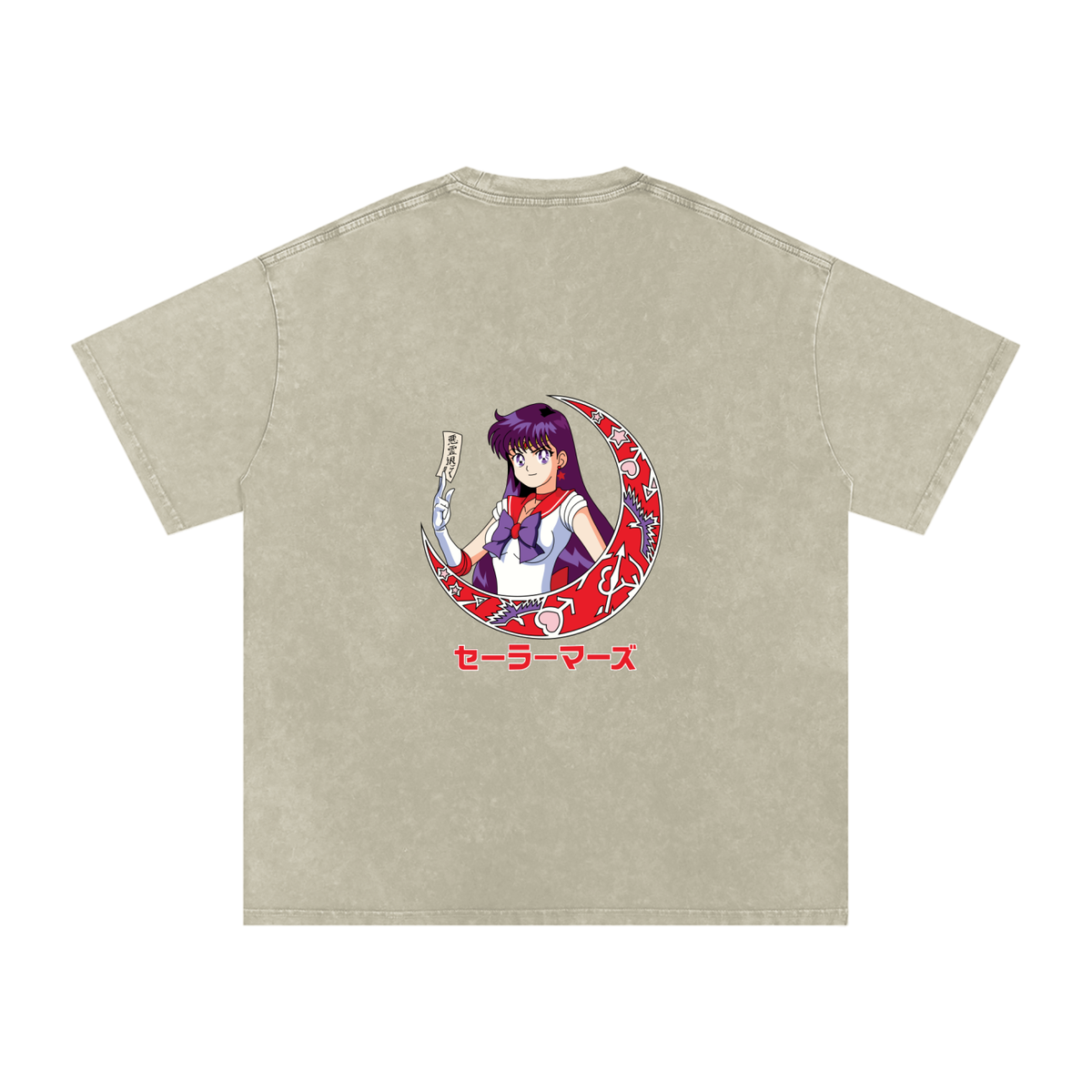 Snow Washed T-Shirt - Sailor Mars