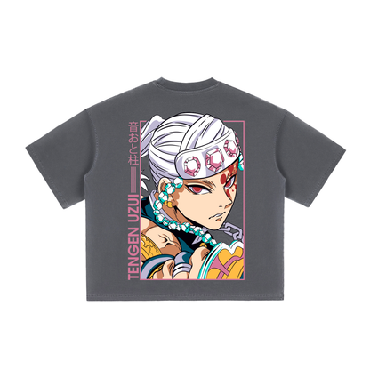 Vintage Washed Boxy T-Shirt - Tengen Uzui