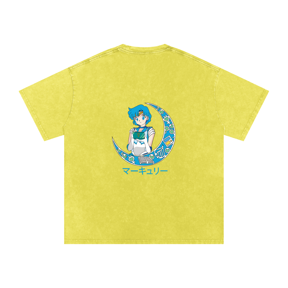 Snow Washed T-Shirt - Sailor Mercury