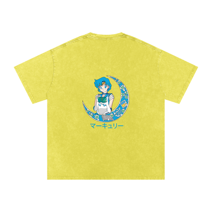 Snow Washed T-Shirt - Sailor Mercury