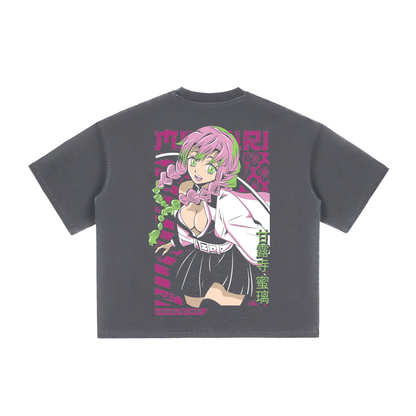 Vintage Washed Boxy T-Shirt - Mitsuri