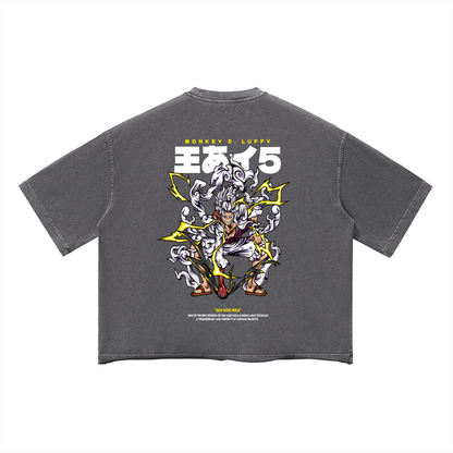 Vintage Boxy T-Shirt - Gear 5 Luffy