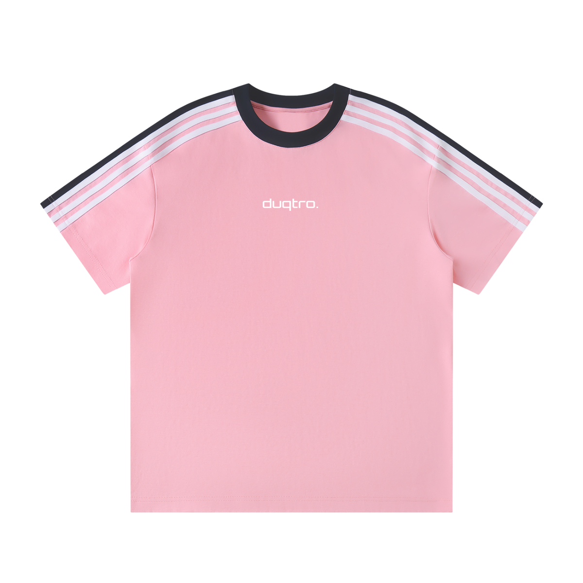 DUQTRO. STRIPED T-SHIRT