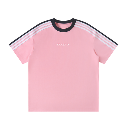 DUQTRO. STRIPED T-SHIRT