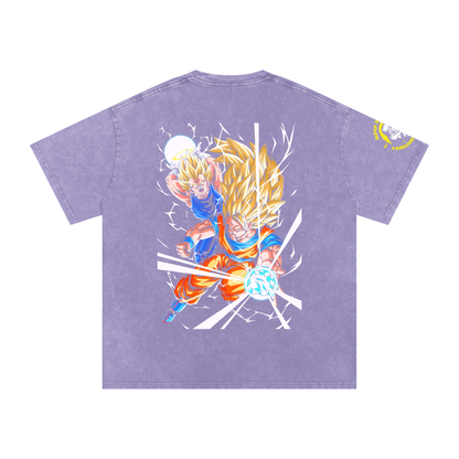 Oversized T-Shirt - Goku & Vegeta