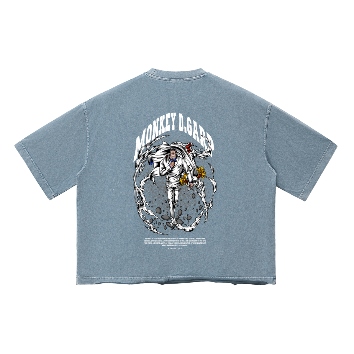 Vintage Boxy T-Shirt - Monkey D. Garp