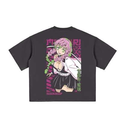 Vintage Washed Boxy T-Shirt - Mitsuri
