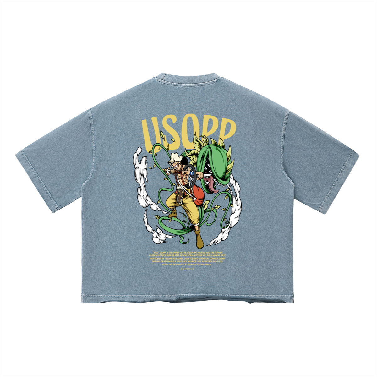 Vintage Boxy T-Shirt - Usopp