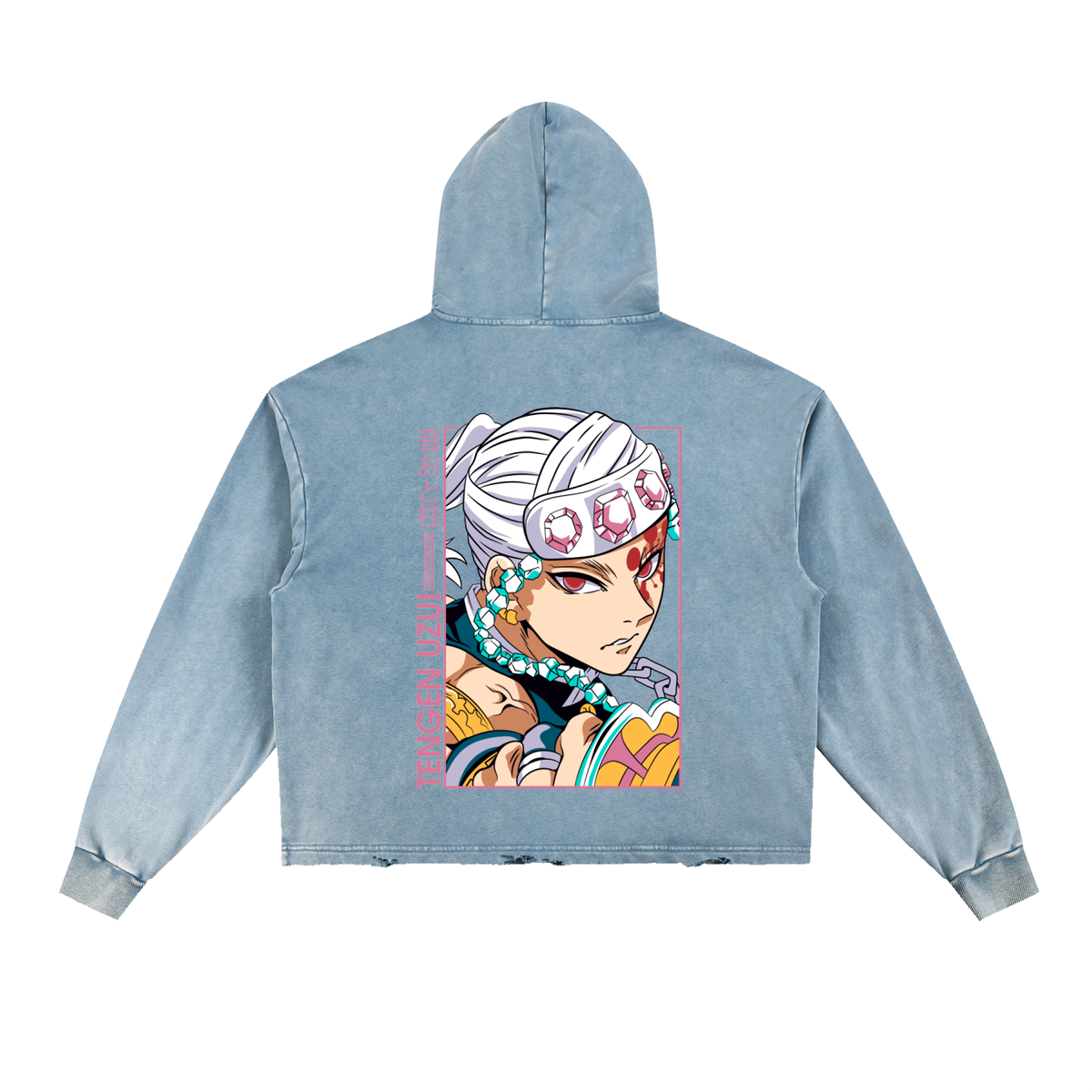 Vintage Washed Hoodie - Tengen Uzui