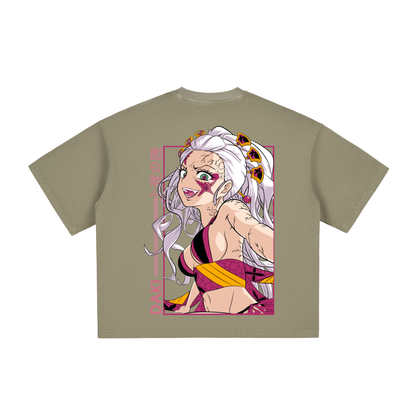 Vintage Washed Boxy T-Shirt - Daki