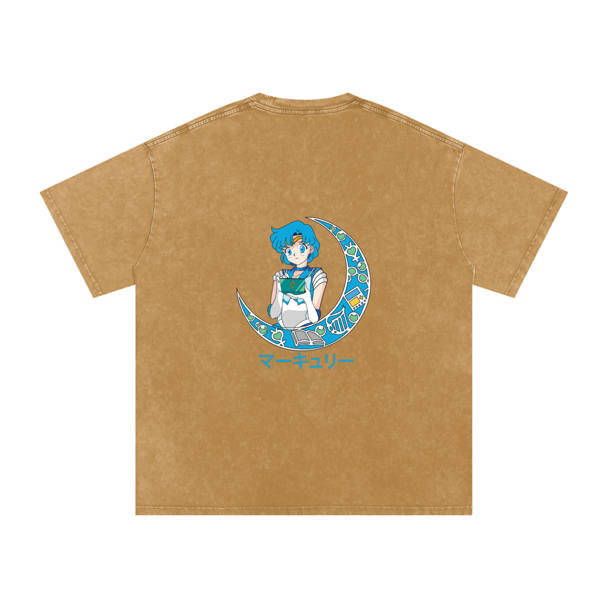 Snow Washed T-Shirt - Sailor Mercury