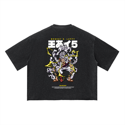 Vintage Boxy T-Shirt - Gear 5 Luffy