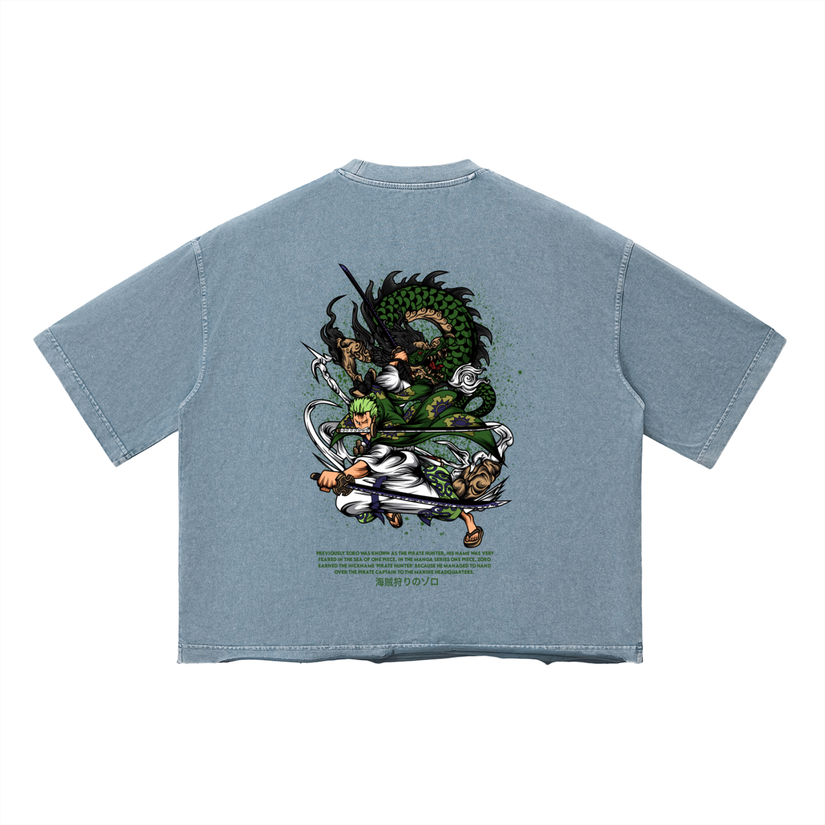 Vintage Boxy T-Shirt - Zoro